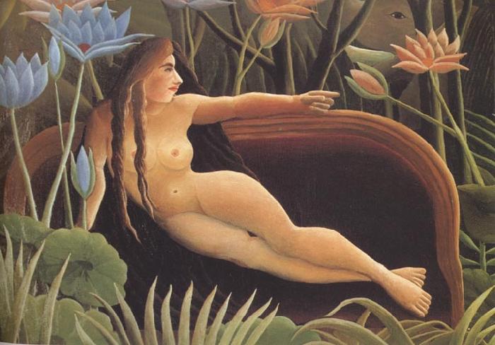 Henri Rousseau Detail from The Dream oil painting image